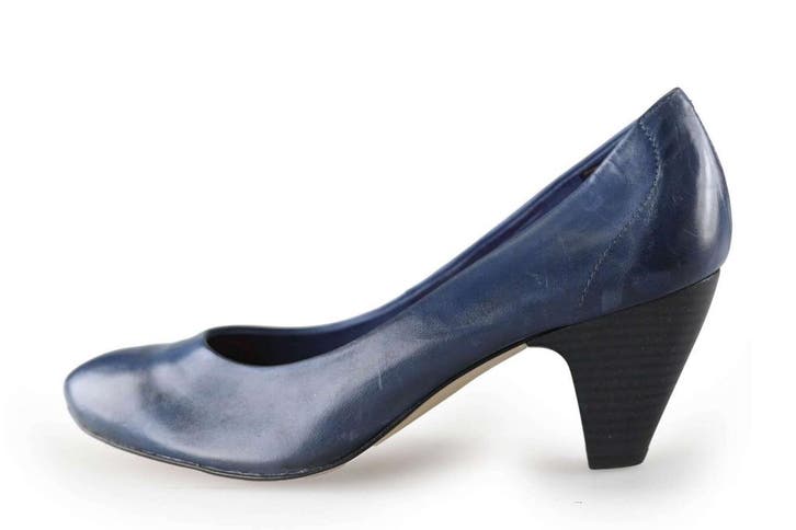 Mano Pumps in maat 37 Blauw, Kleding | Dames, Schoenen, Blauw, Zo goed als nieuw, Pumps, Verzenden