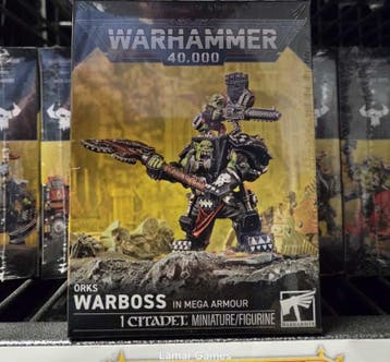 Orks Warboss in Mega Armour (Warhammer Nieuw), Ophalen of Verzenden, Nieuw