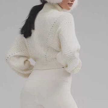Zachte Kasjmier Trui met Hoge Hals - Kort Model, Kleding | Dames, Verzenden, Nieuw