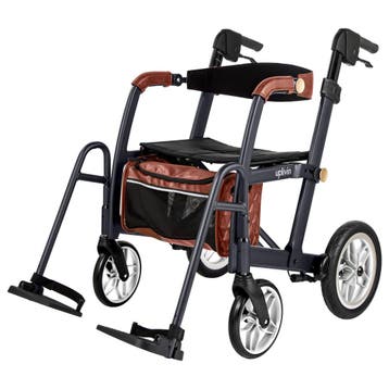 Uplivin Glide 2-in-1 rollator en rolstoel – Zwart, Ophalen of Verzenden, Nieuw