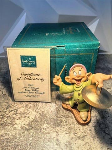 Disney - Speelgoedfiguurtjes WDCC Dopey - 1990-2000, Nieuw