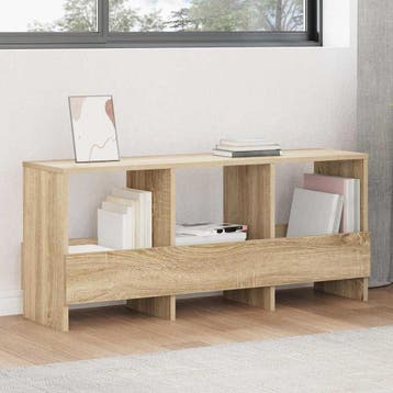 vidaXL Tijdschrift Rek Sonoma Eiken 102 x 30 x 45 cm, Verzenden, Nieuw