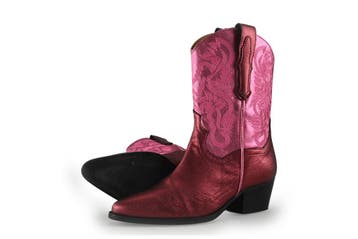 DWRS Cowboy laarzen in maat 37 Roze, DWRS, Overige kleuren, Verzenden, Zo goed als nieuw