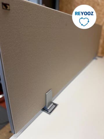 Konig Neurath zit-sta bureau - TALO.S - 160x80 - zilverg..., Nieuw in verpakking