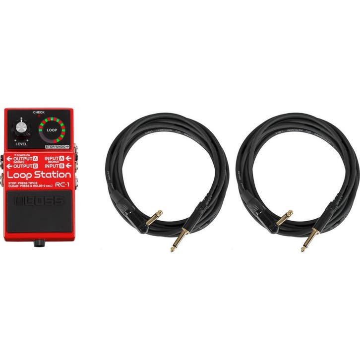 Boss RC-1 Loop Station + kabels, Muziek en Instrumenten, Effecten, Verzenden
