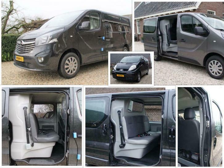 Vivaro DUBBELE CABINE INBOUW, Auto's, Bestelauto's, Handgeschakeld, Diesel, Overige kleuren, ABS, Airbags, Boordcomputer, Centrale vergrendeling