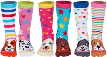 Odd Socks - Kindersokken Pup Stars Multipack Mismatched 3..., Kinderen en Baby's, Verzenden, Nieuw