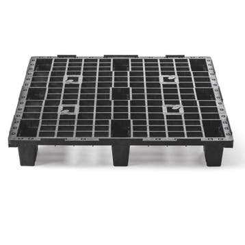 Kunststof pallets, exportpallets 1200x1000, opslagpallet, Verzenden