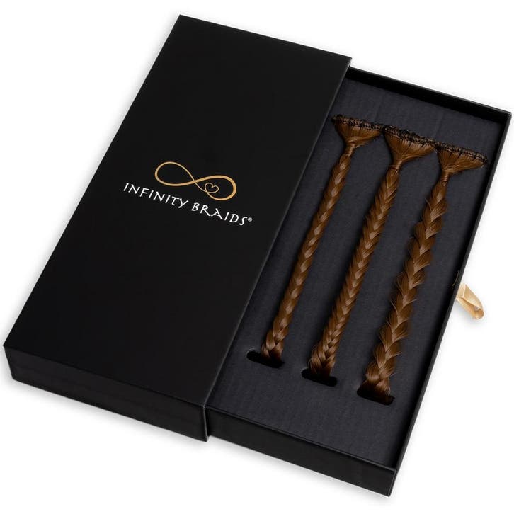 Infinity Braids  Infinity Braidies Mini Ginger, Sieraden, Tassen en Uiterlijk, Uiterlijk | Haarverzorging, Nieuw, Verzenden