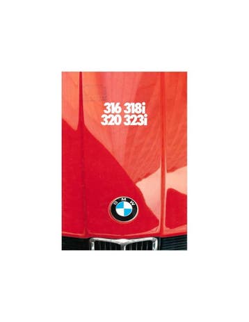 1980 BMW 3 SERIE BROCHURE DUITS, Boeken, Nieuw, BMW, Author