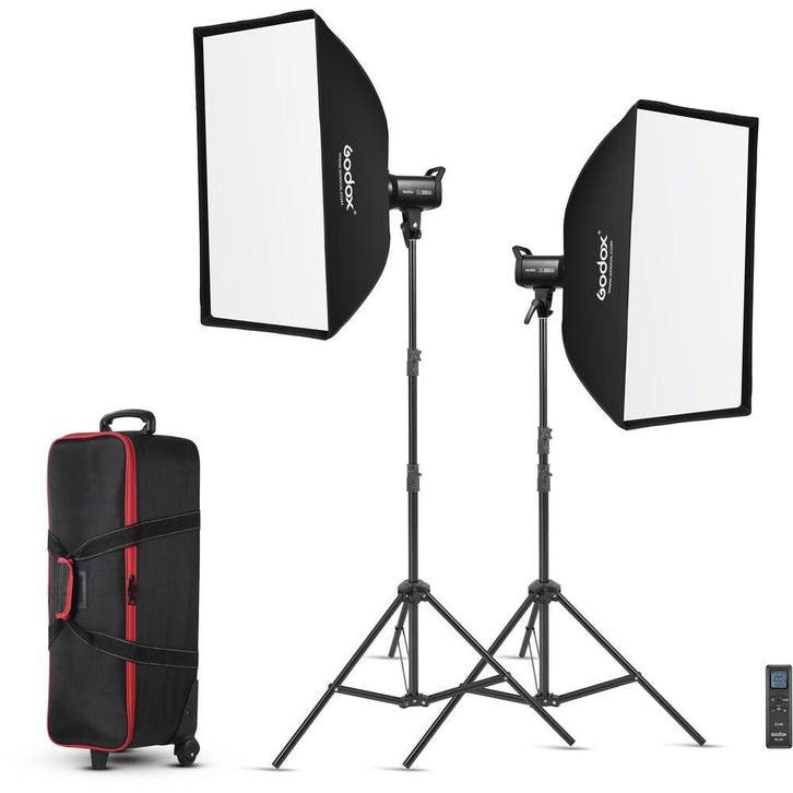 Godox SL100BI LED Video Light Two Light Kit, Audio, Tv en Foto, Fotografie | Fotostudio en Toebehoren, Overige typen, Nieuw, Ophalen of Verzenden