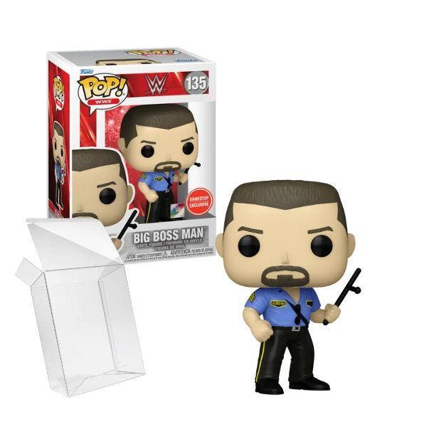 Funko Pop! WWE - Big Boss Man #135 GameStop, Verzamelen, Poppetjes en Figuurtjes, Verzenden