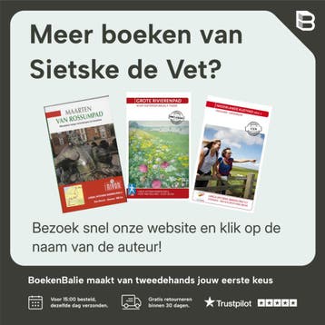 Groot-Frieslandpad / LAW 14 / LAW-gids / 14 - Sietske de Vet, Verzenden, Zo goed als nieuw, Sietske de Vet