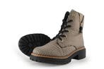 Rieker Veterboots in maat 37 Beige, Kleding | Dames, Schoenen, Verzenden, Beige, Overige typen, Zo goed als nieuw