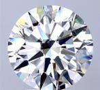 1 pcs Diamant (Natuurlijk) - 3.01 ct - Rond - D (kleurloos), Sieraden, Tassen en Uiterlijk, Edelstenen, Nieuw