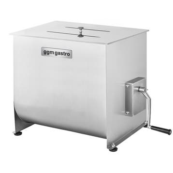 GGM Gastro | Vleesmenger - 50l - 43kg vlees - dubbele as - |, Verzenden, Nieuw in verpakking, Bakkerij en Slagerij