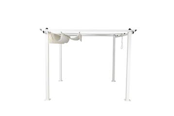 Pergola Eva  Wit  Aluminium  295x295cm  The Outsider, Verzenden, Nieuw