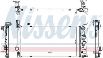 Radiateur o.a: Polestar, Volvo, Polestar 1 - S60 III (ZS), Ophalen of Verzenden, Nieuw, Volvo