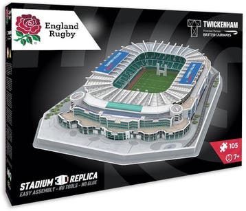 Twickenham Stadion 3D Puzzel (105 stukjes) | Pro-Lion -, Verzenden, Nieuw