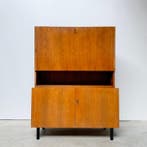 Hoog dressoir - fineer - Secretaire / Barkast