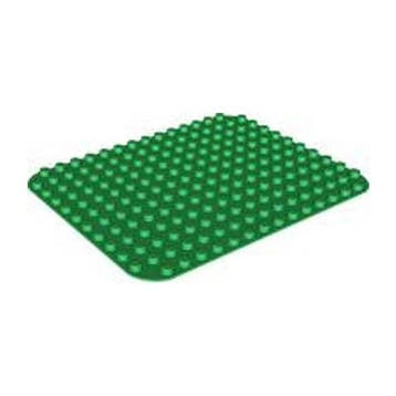 LEGO DUPLO Bouwplaat Groen 12x16 Noppen - 6851, Kinderen en Baby's, Verzenden, Zo goed als nieuw