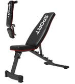 Opvouwbare Halterbank 5 Standen Full Body Fitnessbank, Verzenden, Nieuw