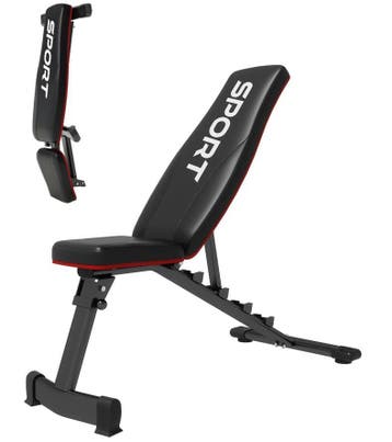 Opvouwbare Halterbank 5 Standen Full Body Fitnessbank, Verzenden, Nieuw