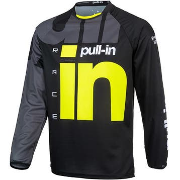 Cross shirt Pull In Challenger Race Fluo Geel - MAAT S, Verzenden, Nieuw met kaartje, Motorcrosskleding, Pull-in