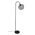 Industriële vloerlamp zwart, Pepita, met schakelaar, Nieuw, Ophalen of Verzenden, Metaal, 150 tot 200 cm