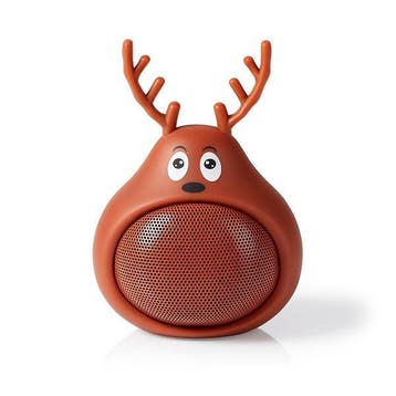 Bluetooth speaker Rendier | Nedis, Audio, Tv en Foto, Versterkers en Receivers, Verzenden, Nieuw