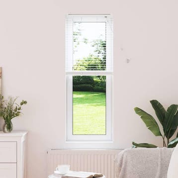 vidaXL Venetiaanse jaloezie Wit 130 x 50 cm 25 mm Aluminium, Verzenden, Nieuw, Wit