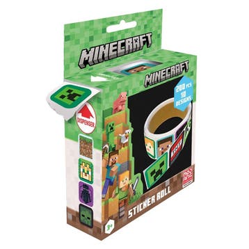 STICKER BOX MINECRAFT, Ophalen of Verzenden, Nieuw
