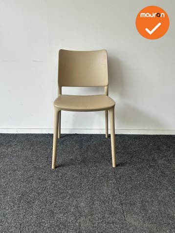 Vergaderstoel Papatya - Joy-S - Beige, Vergader- of Presentatieruimte, Ophalen of Verzenden, Gebruikt, Stoel