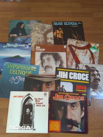 Jim Croce , Alan Stivell - 12 Albums - Vinylplaat - 1971, Nieuw in verpakking