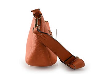 Laurent David Crossbodytas Oranje, Verzenden, Zo goed als nieuw, Oranje