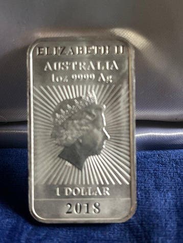 1 Troy Ounce - Zilver .999 - The Perth Mint (Zonder