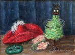 F.M. Romano (XX) - Symbolistic still life