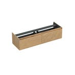 Onderkast Forzalaqua Reno 160x51x40 Cm 2 Lades Softclose, Ophalen of Verzenden, Nieuw