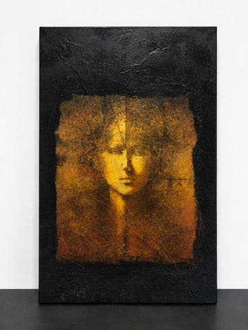 F Garcia - GOLDEN WOMAN, Antiek en Kunst
