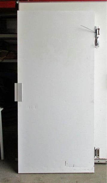 Koelceldeur met kozijn B88 x H193cm, rechts, Gebruikt