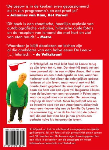 kHebjelief, en trek 9789048835782 Paul de Leeuw, Verzenden, Zo goed als nieuw, Paul de Leeuw