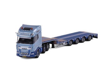 DAF XG+ met Semi-dieplader - Van Heyningen Transport, Hobby en Vrije tijd, Ophalen of Verzenden, Nieuw, Bus of Vrachtwagen, Overige merken