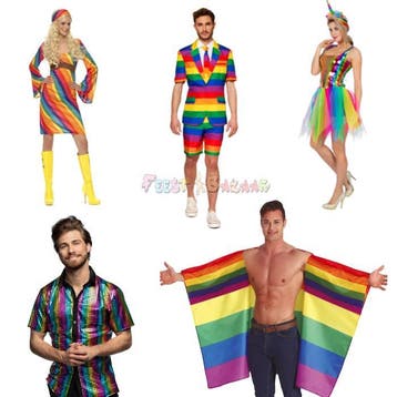 Nr.1 in Pride Kleding - Regenboog Outfits voor Man en Vrouw, Kleding | Dames, Ophalen of Verzenden, Nieuw, Overige thema's, Kleding