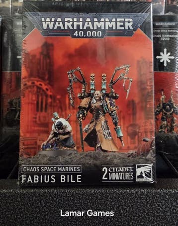 Warhammer 40.000 Chaos Space Marines Fabius Bile (Warhammer, Ophalen of Verzenden, Nieuw