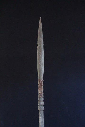 Varkensjacht: Abelam-speer - Papoea-Nieuw-Guinea (Zonder