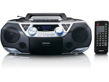 Lenco SCD-720SI - Boombox - DAB+ Bluetooth speaker MP3/CD, Audio, Tv en Foto, Radio's, Verzenden, Zo goed als nieuw
