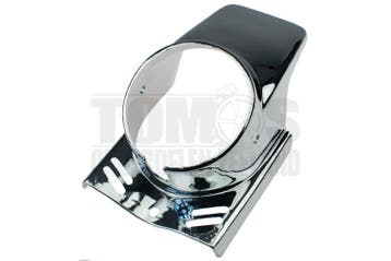 Koplampkap spoiler rond chroom 130mm, Ophalen of Verzenden, Nieuw, DMP