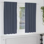 vidaXL Zwart-out Gordijnen met Ringen 2 pcs Antraciet 175 x, Verzenden, Nieuw