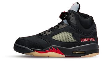Jordan 5 Retro Gore-Tex Off Noir (Womens), Nieuw