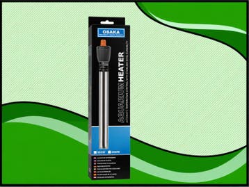 Osaka Stainless Steel Heater 200W RVS Aquariumverwarming, Verzenden, Nieuw, Verlichting of Verwarming